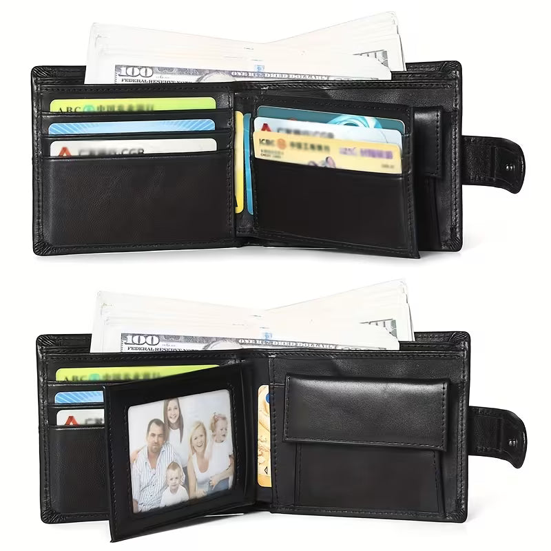 Black Leather Wallet
