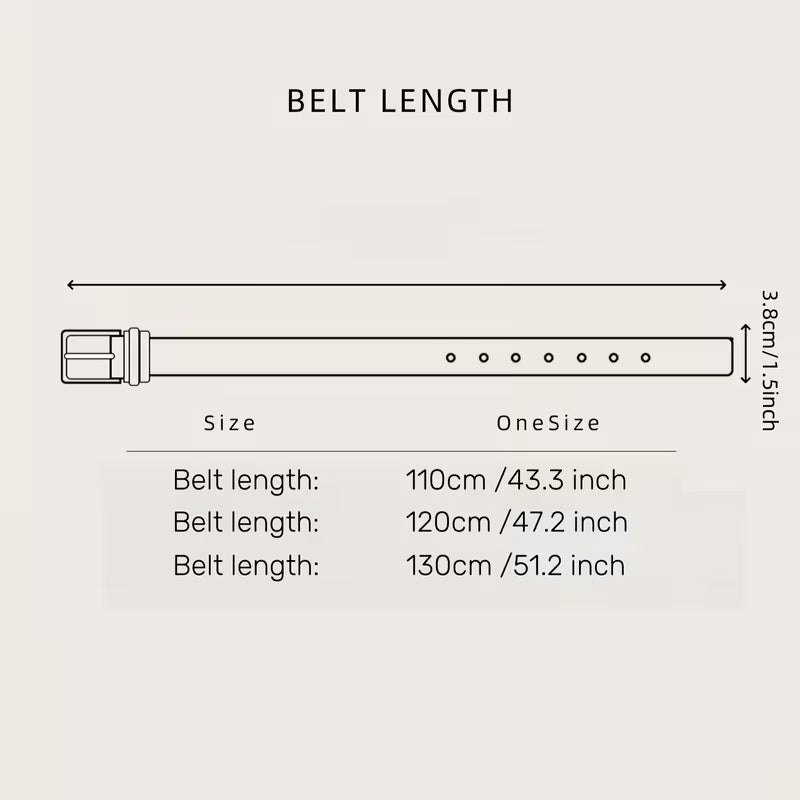 Casual Leather Belt