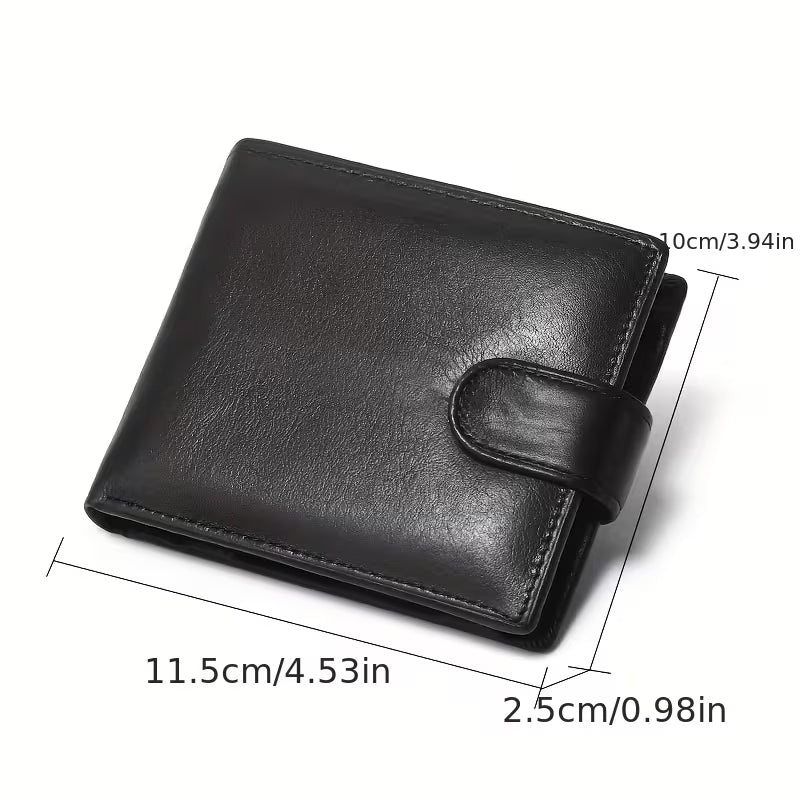 Black Leather Wallet